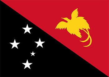 Caneta de tinta indelével da Papua Nova Guiné 2019
